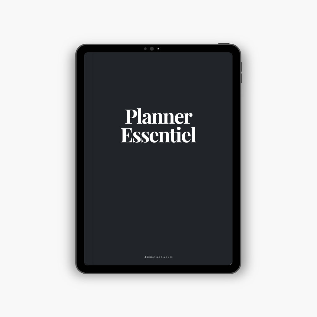Planner digital Essentiel non daté