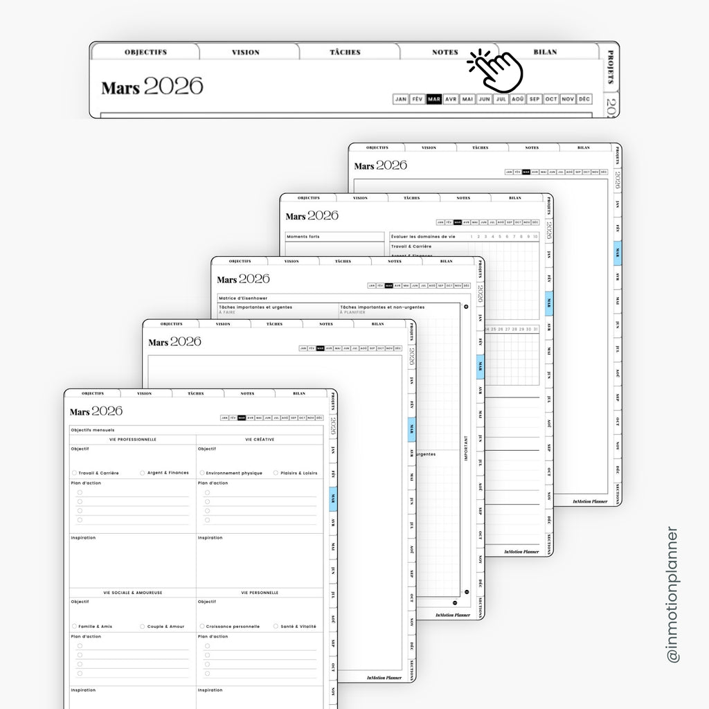2026 Planner digital – Vertical