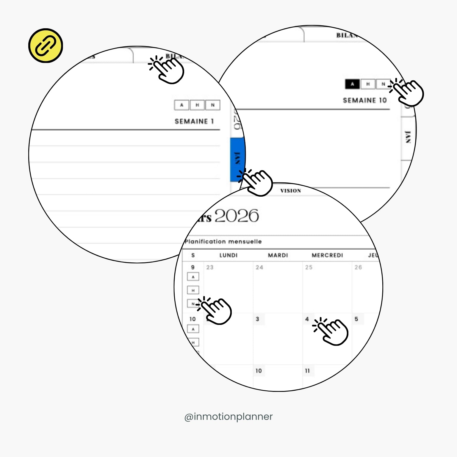 2026 Planner digital – Vertical