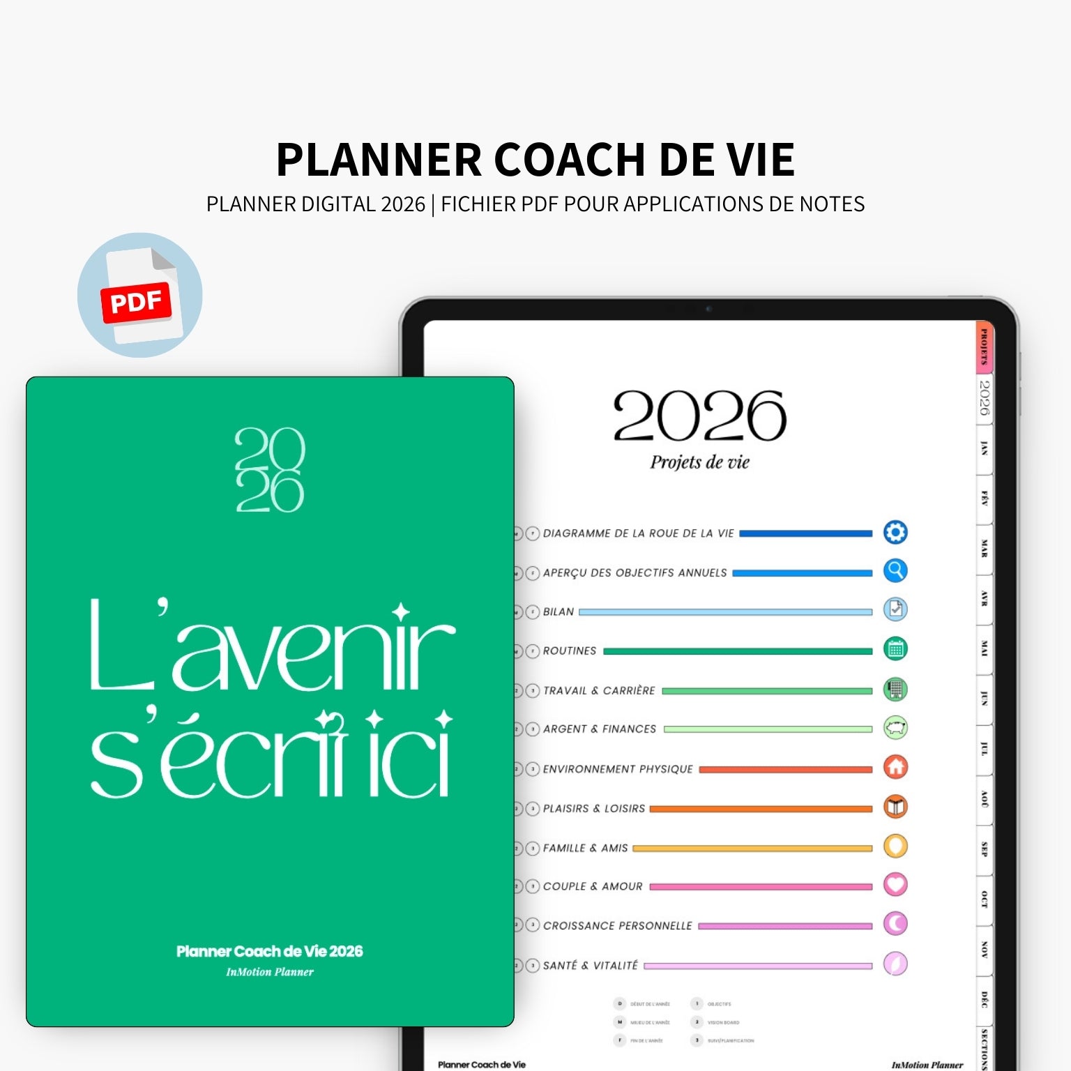 2026 Planner digital – Vertical