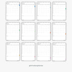 2026 Planner digital – Vertical
