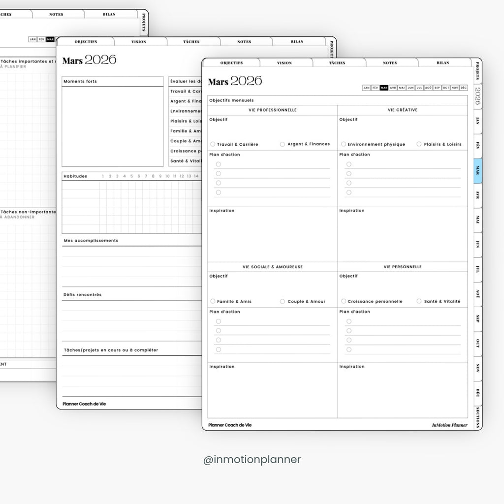 2026 Planner digital – Vertical