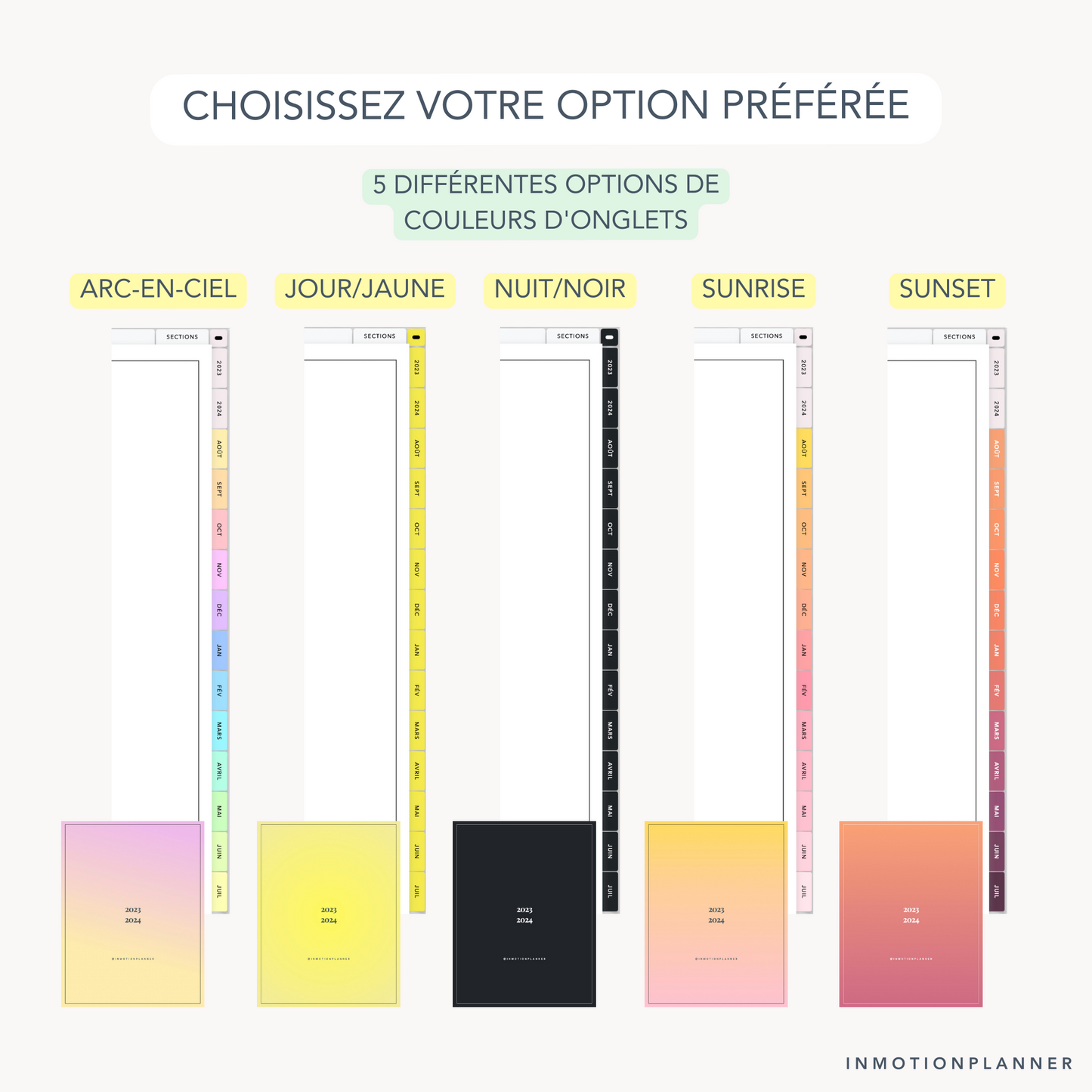 2023 - 2024 Planner digital vertical