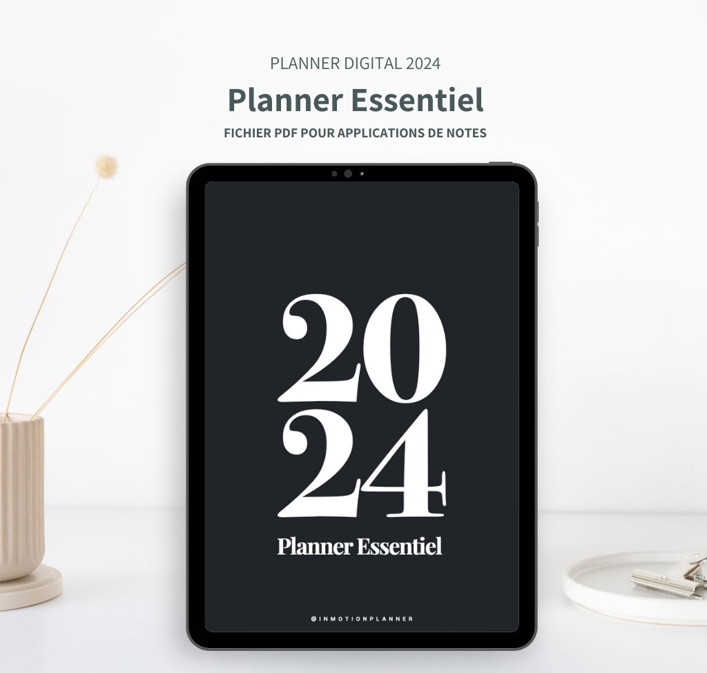 2024 Planner digital Essentiel