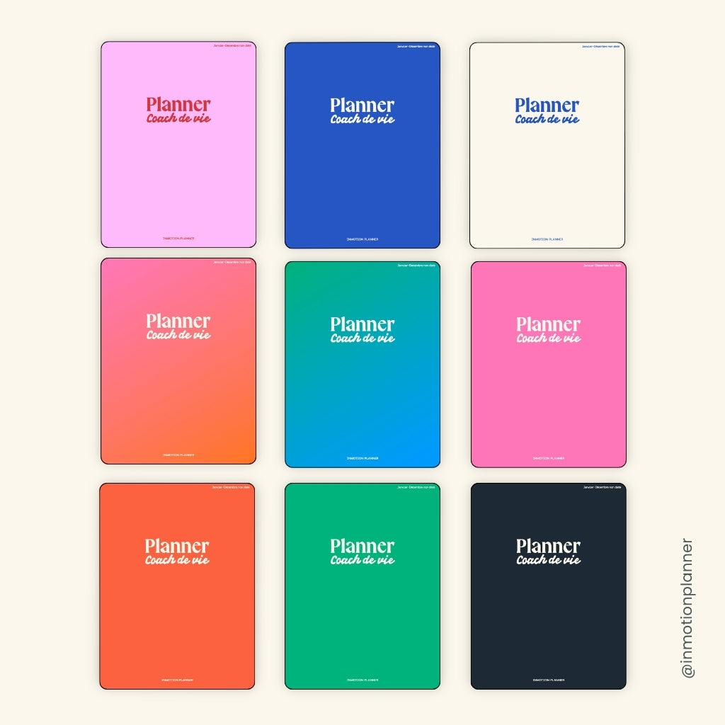 Planner Coach de Vie | Août-Juillet