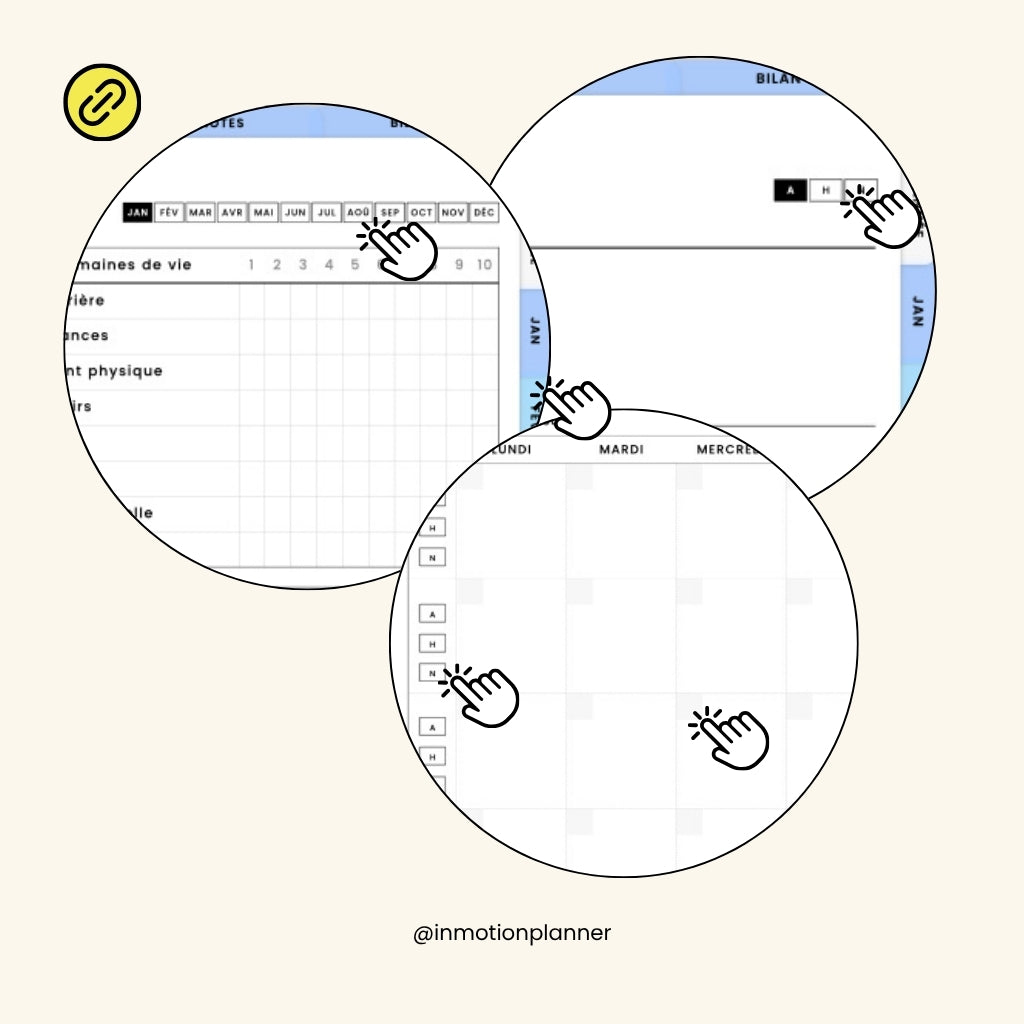 Planner Coach de Vie | Jan-Déc