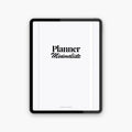 Planner Minimaliste non daté - 52 semaines