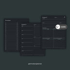 Planner Minimaliste non daté - 52 semaines