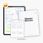 Planner Minimaliste non daté - 52 semaines