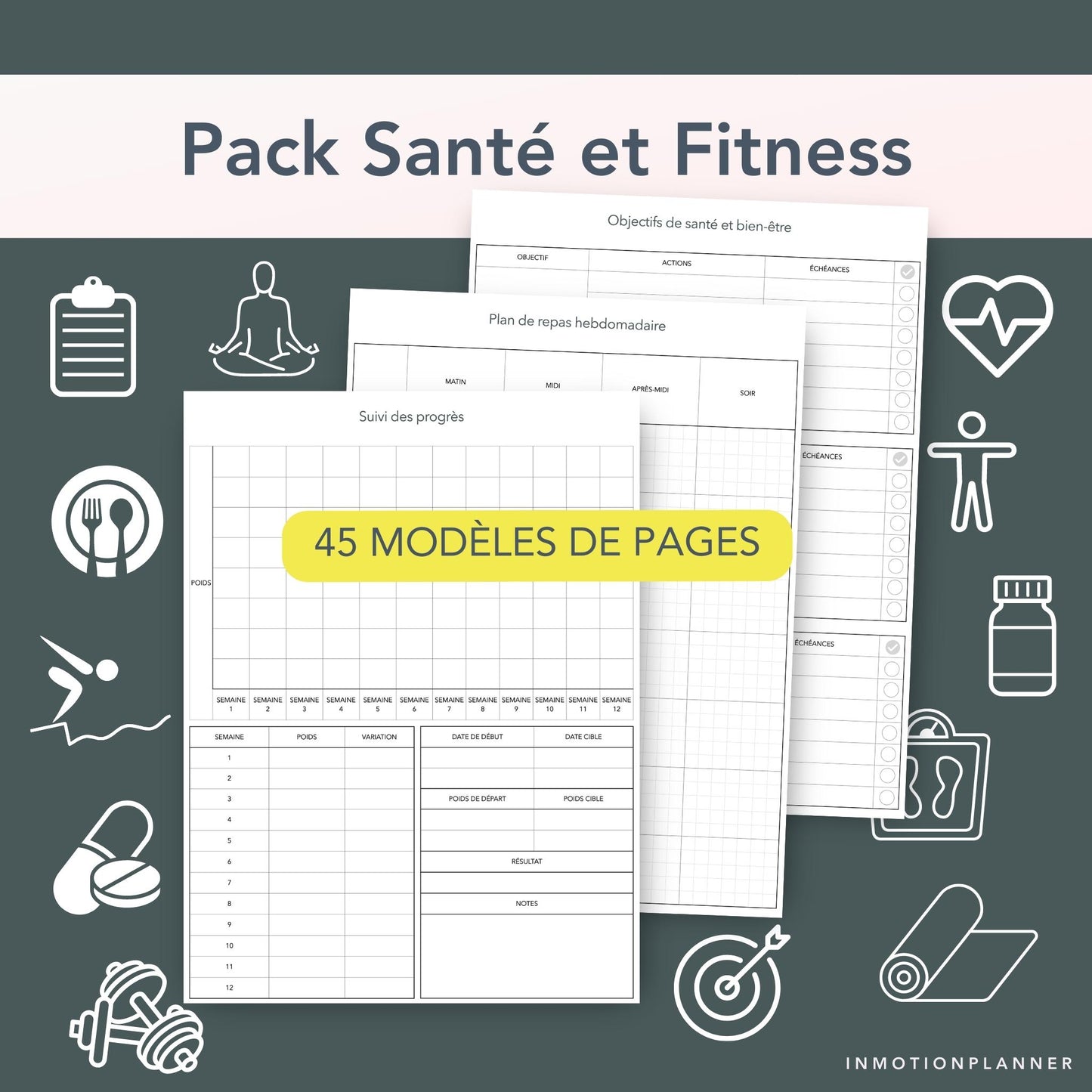 Pack digital Santé et Fitness