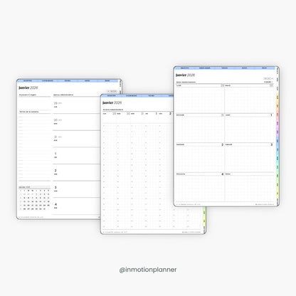 2025-2026 Planner digital - Le Planner Coach de Vie - Vertical