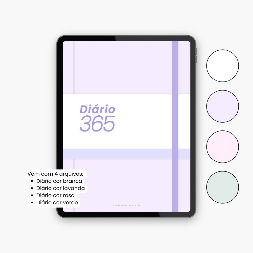 Diário Digital 365 Dias (portugais) - InMotion Planner
