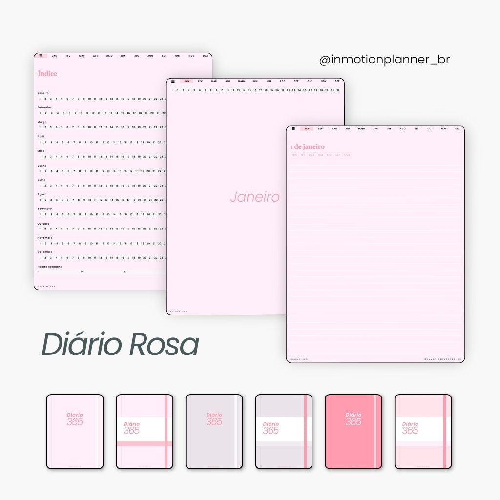 Diário Digital 365 Dias (Portugais) - InMotion Planner