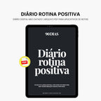 Diário Rotina Positiva - 90 dias | Diário digital em português - InMotion Planner
