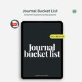 Journal Bucket List - InMotion Planner