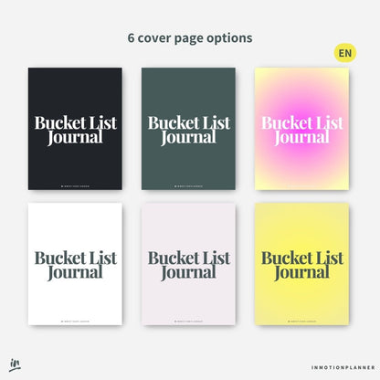 Journal Bucket List - InMotion Planner