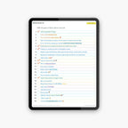 Journal Bucket List - InMotion Planner