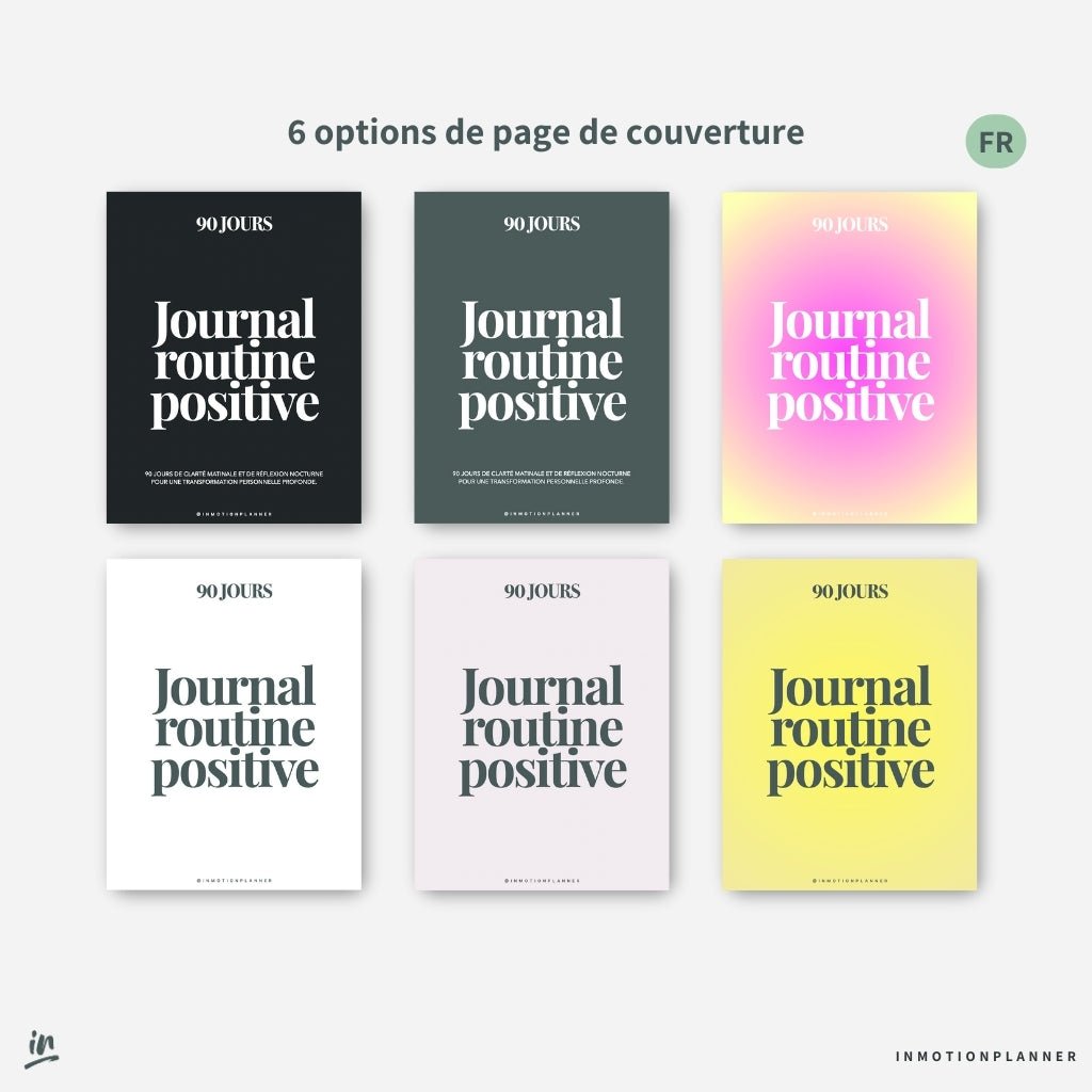 Journal Routine Positive - 90 jours - InMotion Planner