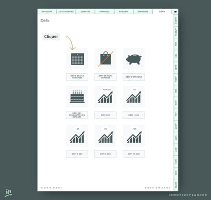 Planner Budget - InMotion Planner