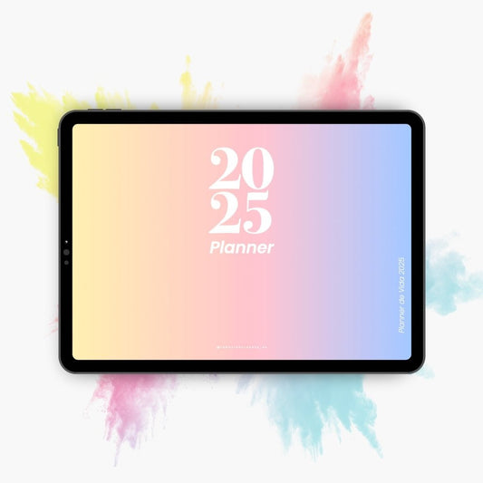 Planner digital 2025 - Planner de Vida - Horizontal - InMotion Planner