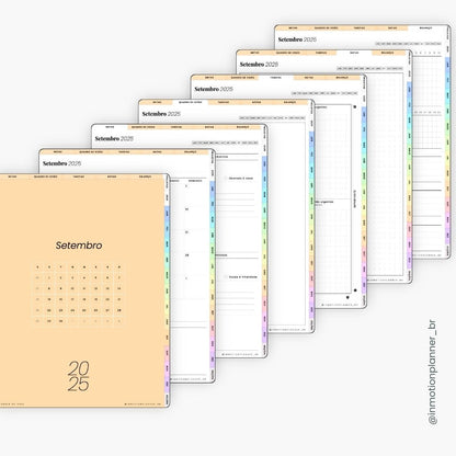 Planner digital 2025 - Planner de Vida - Vertical - InMotion Planner