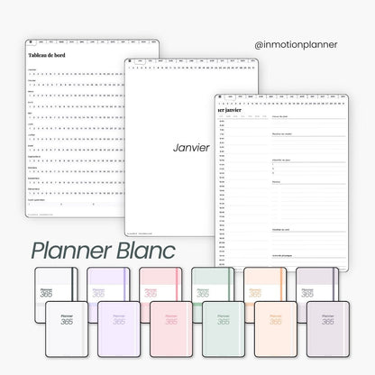 Planner digital Journalier 365 - InMotion Planner