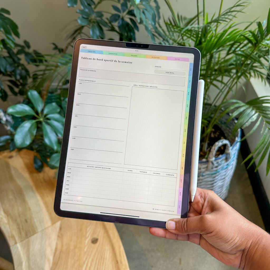 Planner Fitness - InMotion Planner