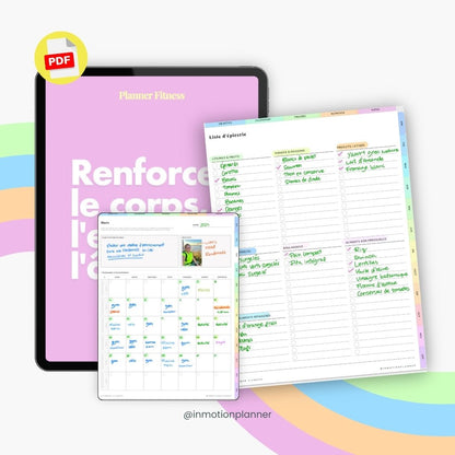Planner Fitness - InMotion Planner