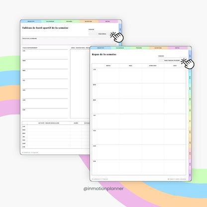 Planner Fitness - InMotion Planner