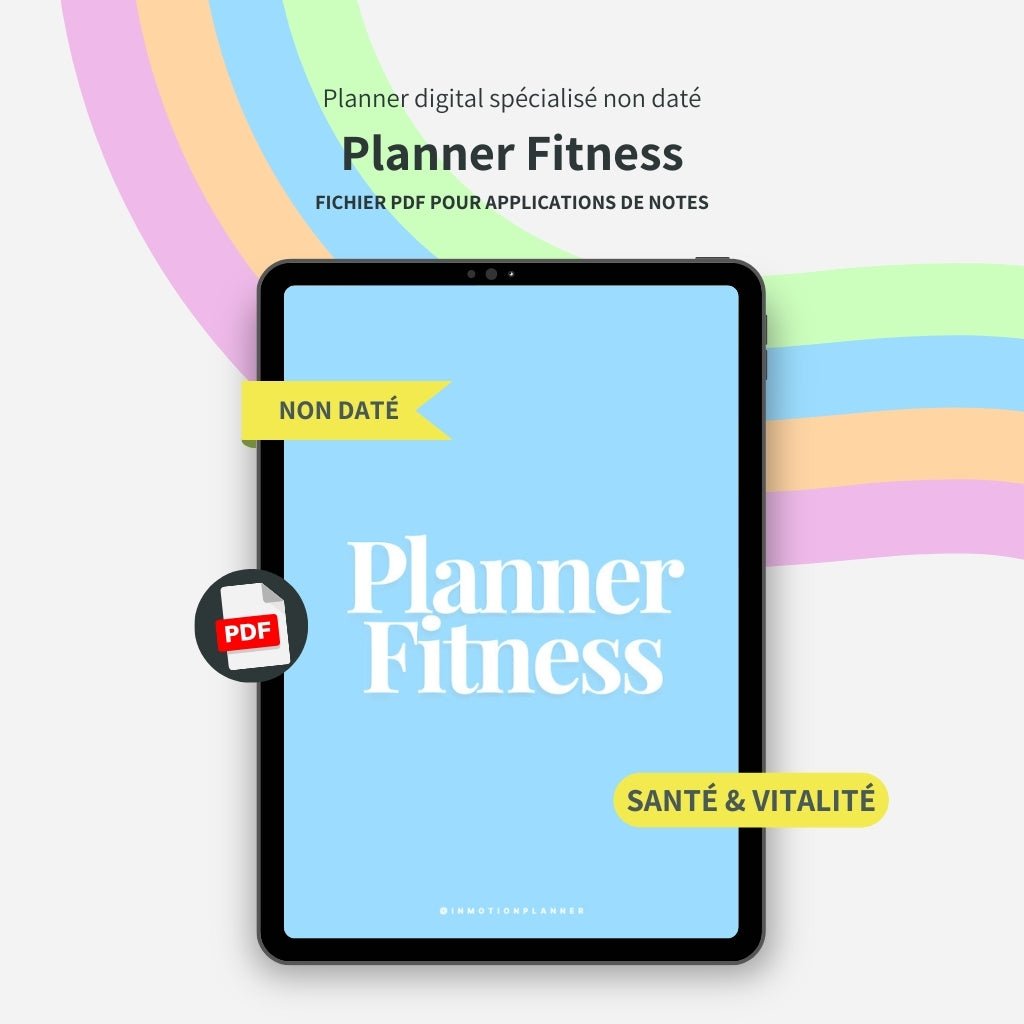 Planner Fitness - InMotion Planner