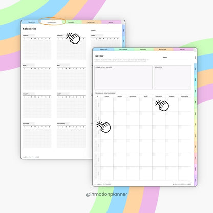 Planner Fitness - InMotion Planner