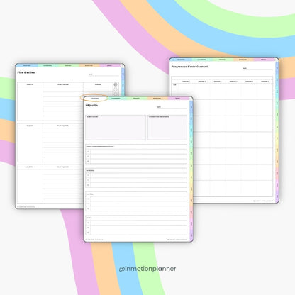 Planner Fitness - InMotion Planner