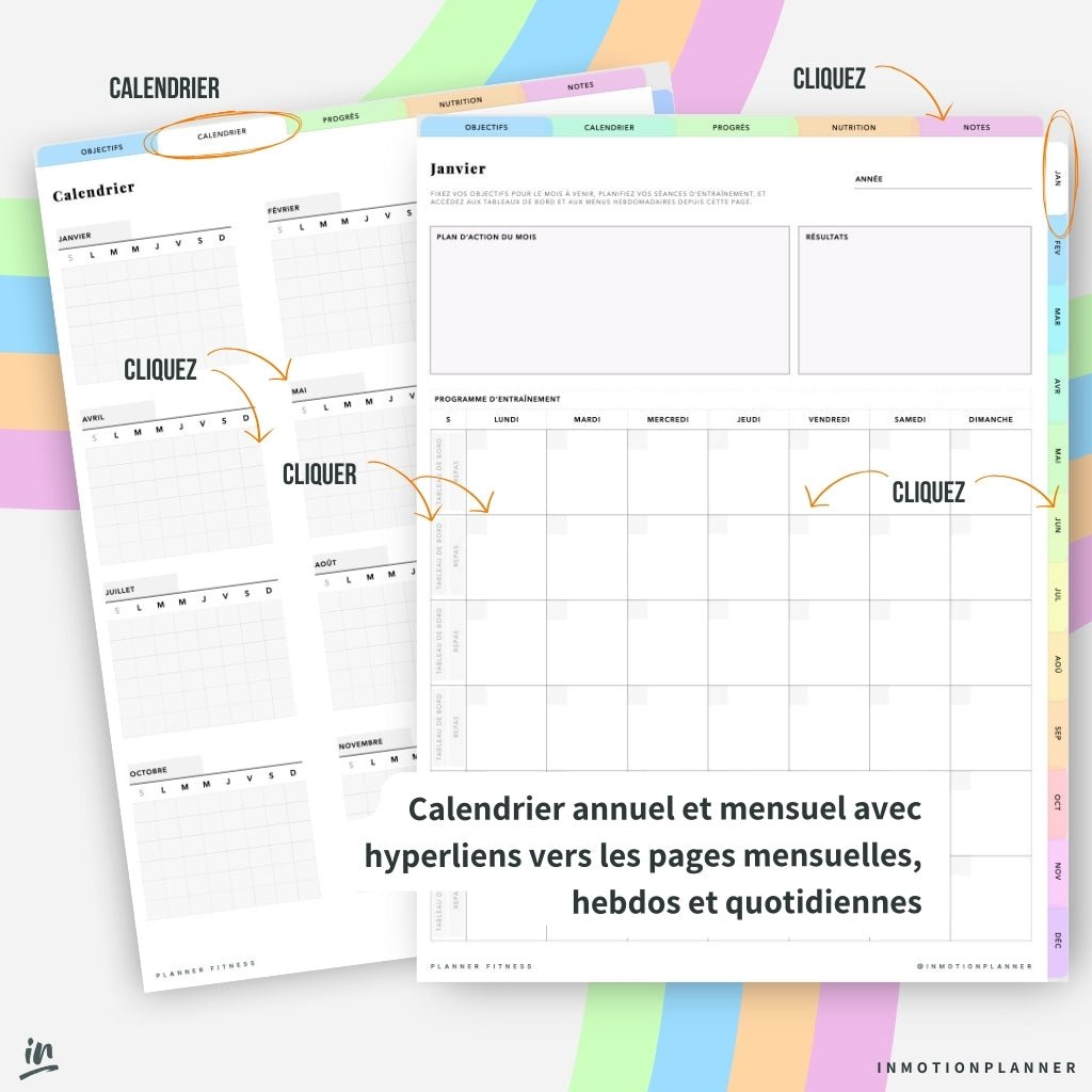 Planner Fitness - InMotion Planner