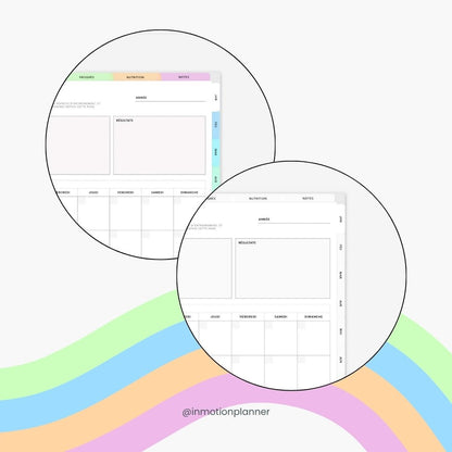 Planner Fitness - InMotion Planner