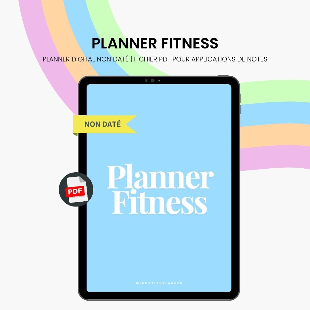 Planner Fitness - InMotion Planner