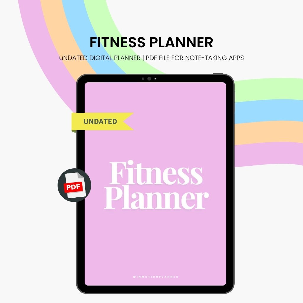 Planner Fitness - InMotion Planner