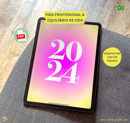 Planner Life Coach 2024 | Planner digital em português - InMotion Planner