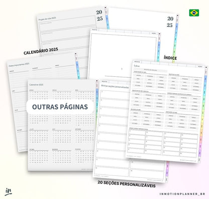 Planner Life Coach 2024 | Planner digital em português - InMotion Planner