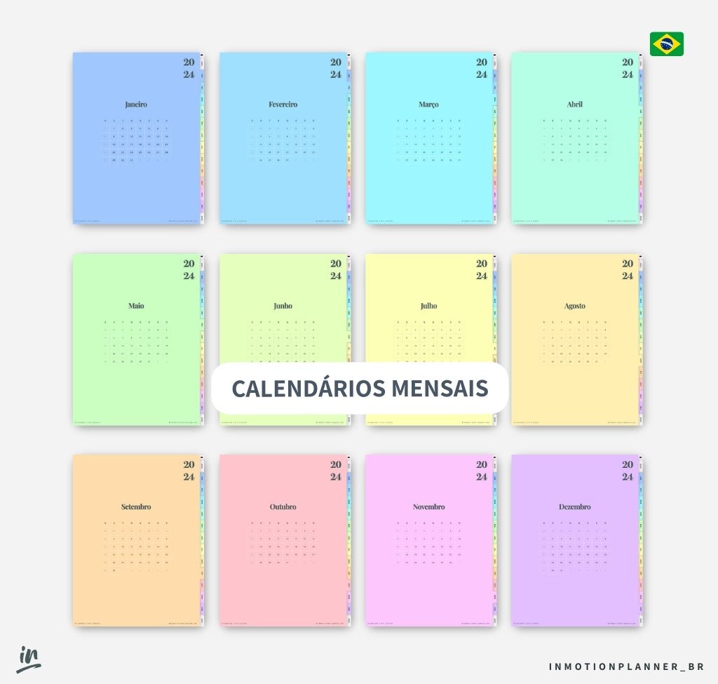 Planner Life Coach 2024 | Planner digital em português - InMotion Planner