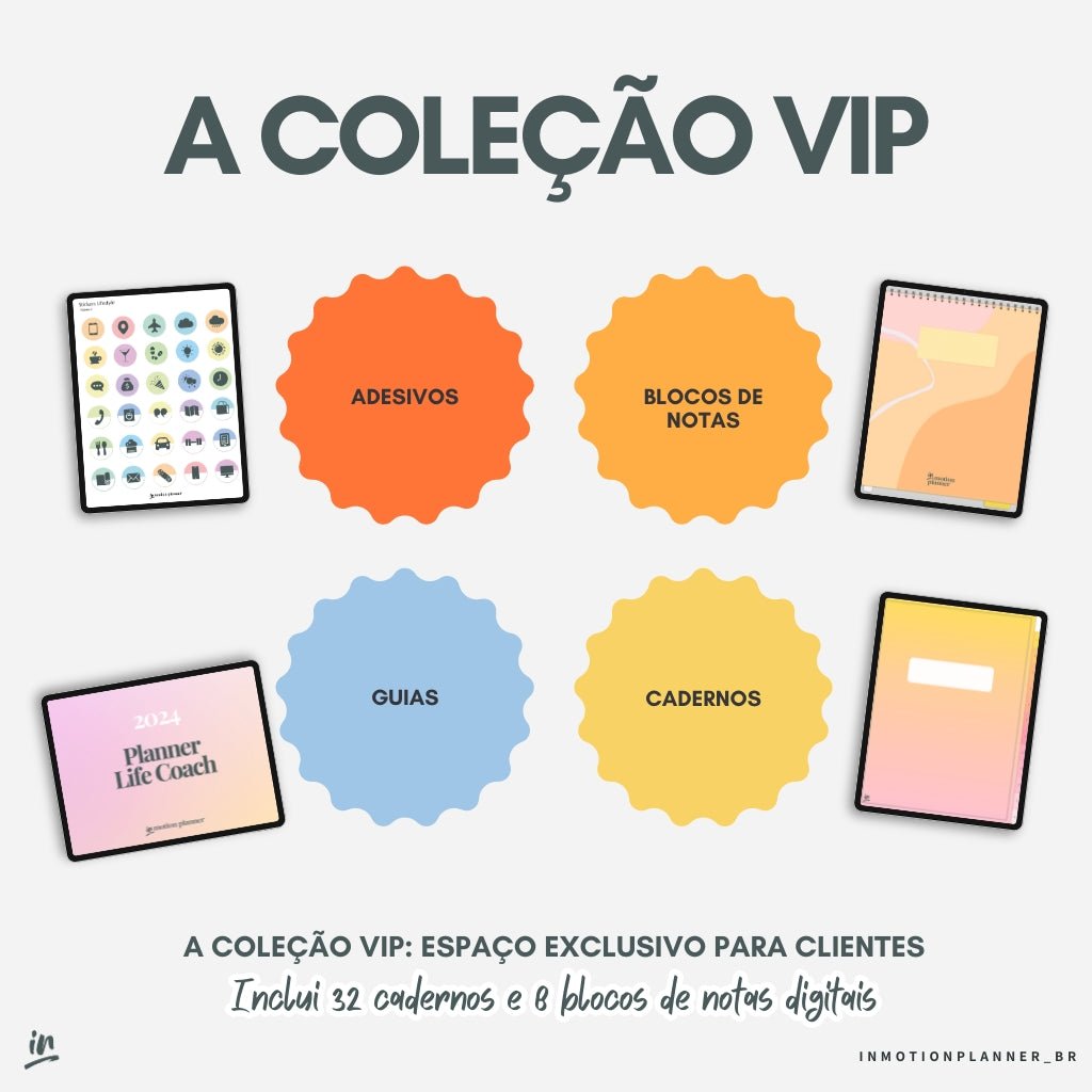 Planner Life Coach 2024 | Planner digital em português - InMotion Planner