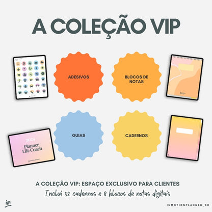 Planner Life Coach 2024 | Planner digital em português - InMotion Planner