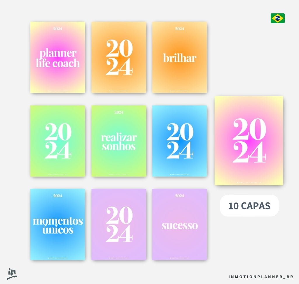 Planner Life Coach 2024 | Planner digital em português - InMotion Planner