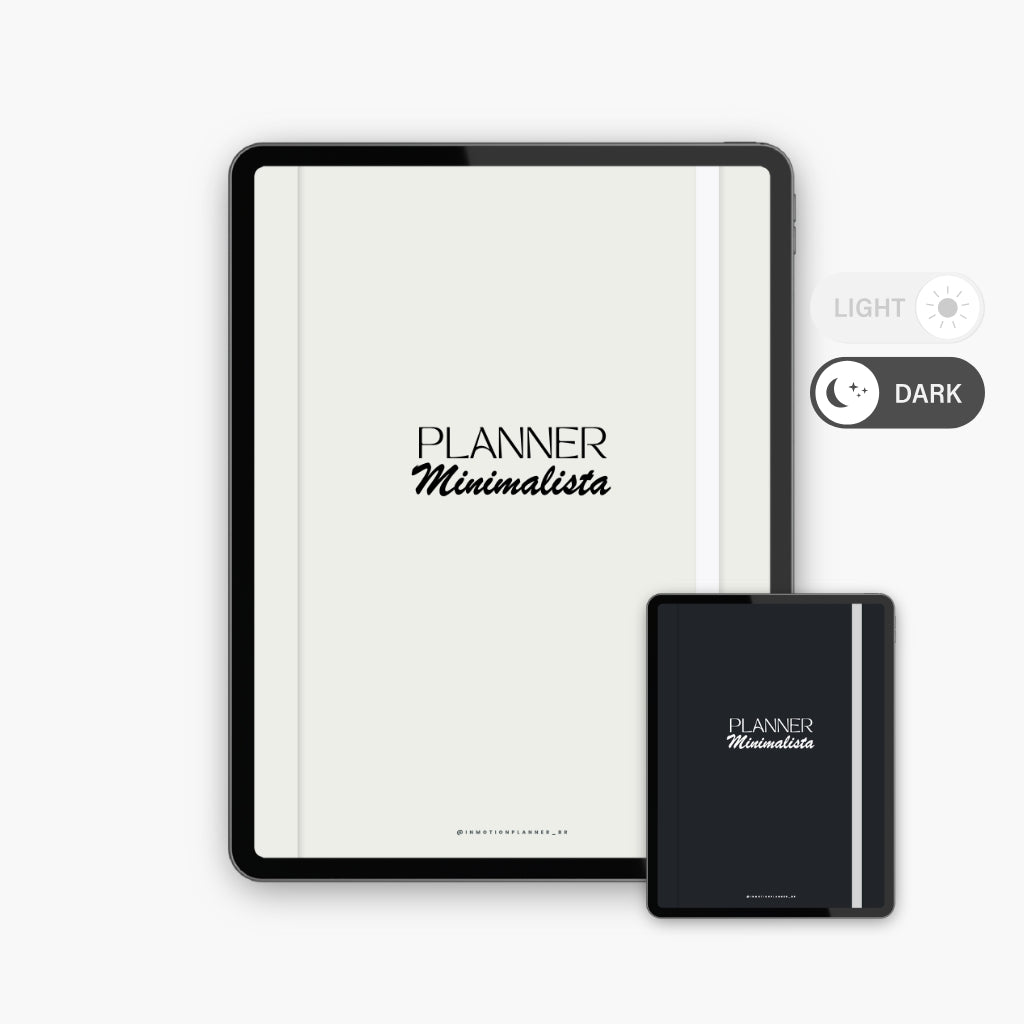 Planner Minimalista (Portugais) - InMotion Planner
