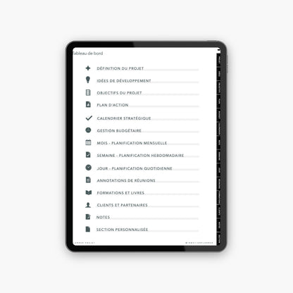 Planner Projet - InMotion Planner