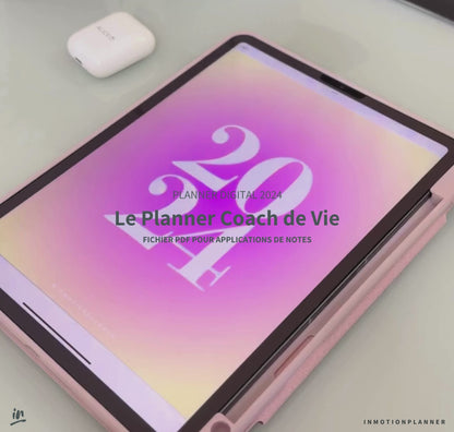 2024 Planner digital - Le Planner Coach de Vie - vertical