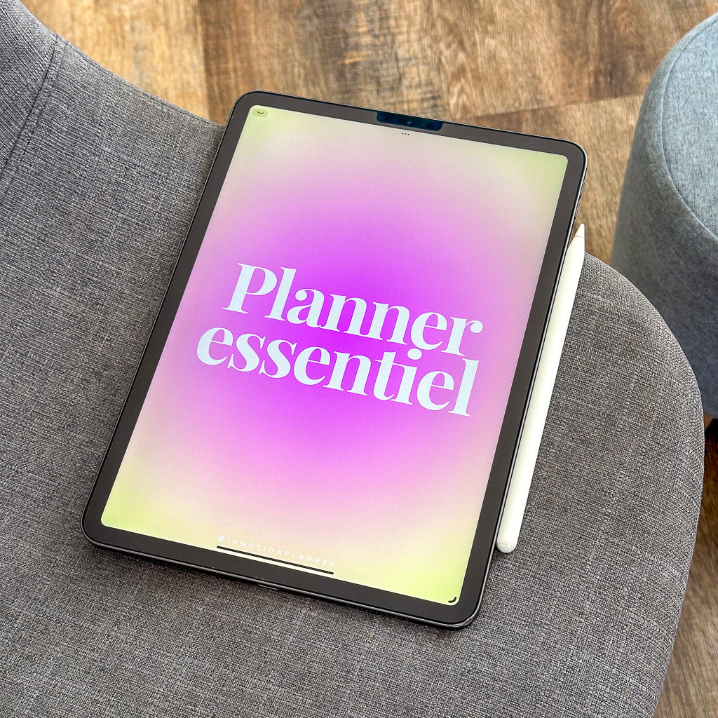 Essential digital planner undated