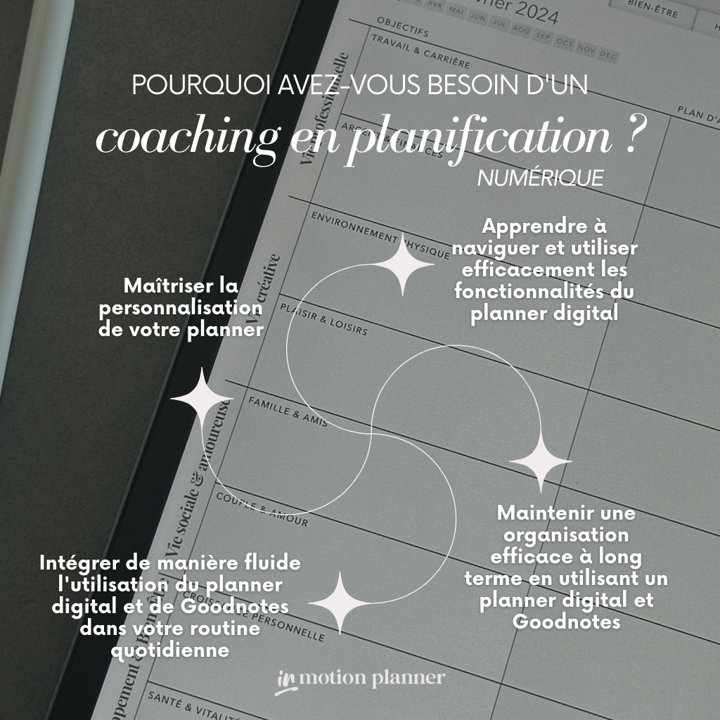 Session de coaching 1:1 - InMotion Planner