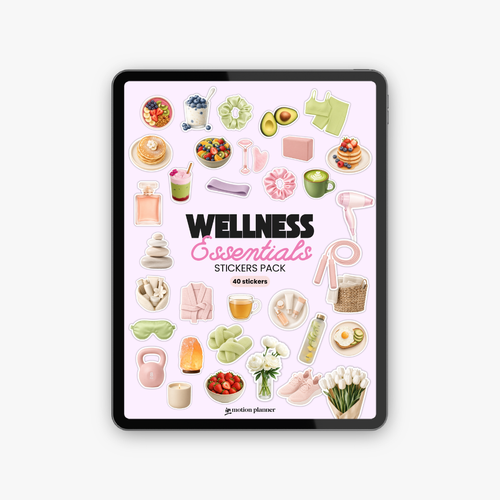 40 digital stickers, style emoji 3D réaliste